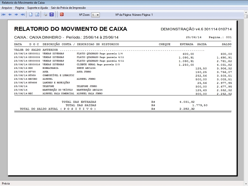 Programa Ordem de Servio Geral v4.6 - FpqSystem e Virtual Programas