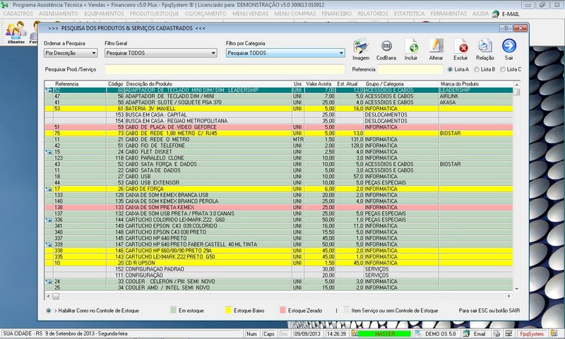 Programa OS Assistncia Tcnica 5.0 Plus