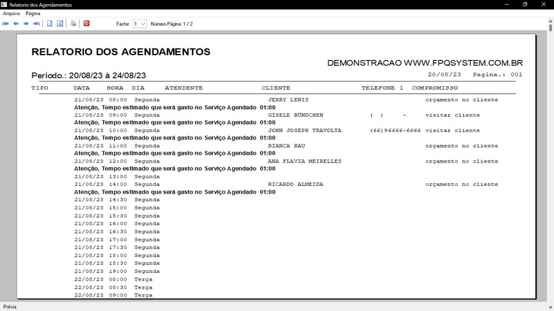 Imagens do Programa Vidraaria e Esquadria v6.7 Plus