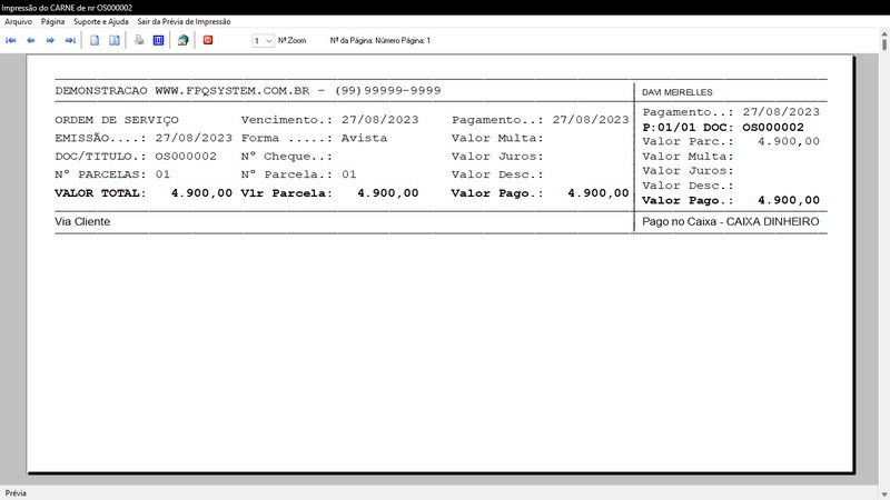 Imagens do Programa Marmoraria v6.8 Plus