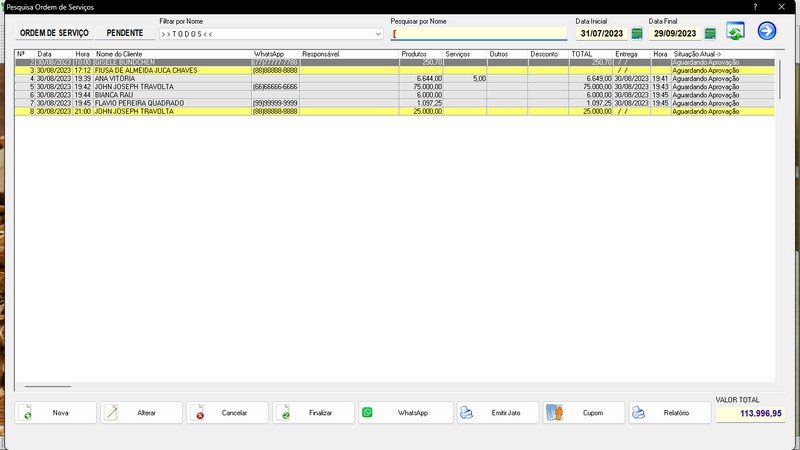 Imagens do Programa Marcenaria v7.9 Plus