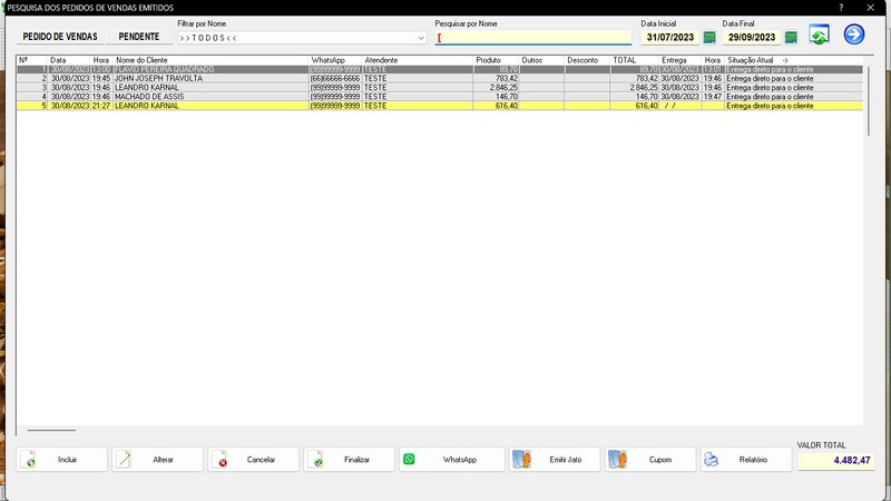 Imagens do Programa Marcenaria v7.9 Plus