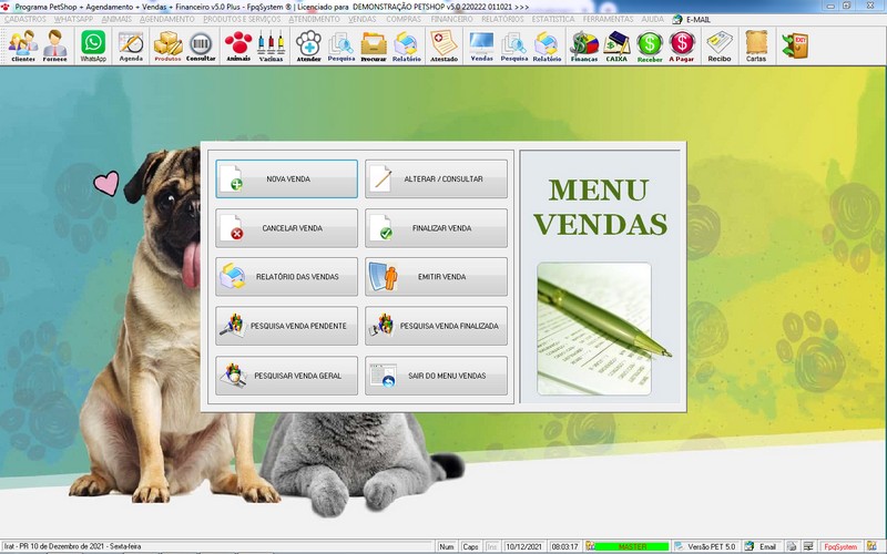Programa PetShop 5.0 Plus WhatsApp