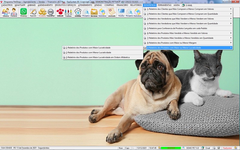 Programa PetShop 6.0 Plus WhatsApp