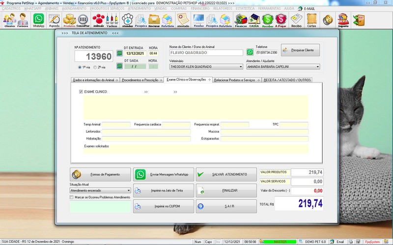 Programa PetShop 6.0 Plus WhatsApp