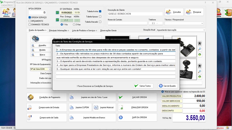 Programa OS Segurana Eletrnica 5.0 Plus