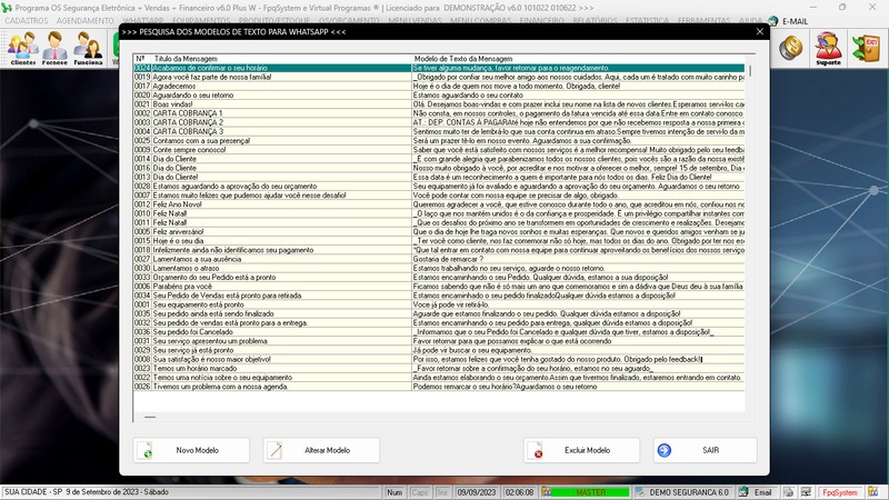 Programa OS Segurana Eletrnica  6.0 Plus