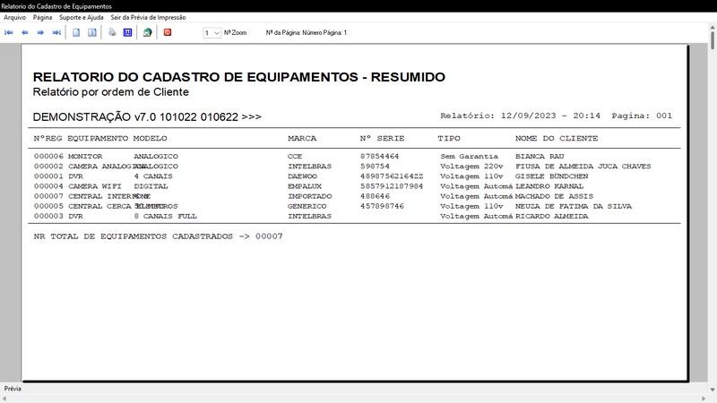 Programa OS Segurana Eletrnica  7.0 Plus