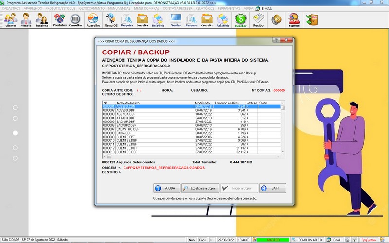 Programa OS Assistncia Tcnica para Refrigerao 3.0 Plus