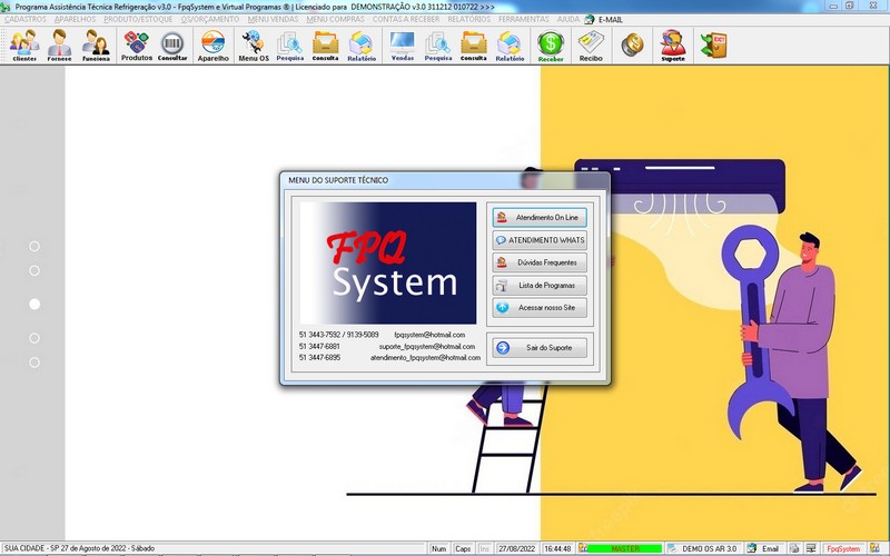 Programa OS Assistncia Tcnica para Refrigerao 3.0 Plus