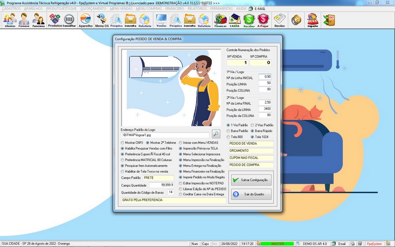 Programa OS Assistncia Tcnica para Refrigerao 4.0 Plus