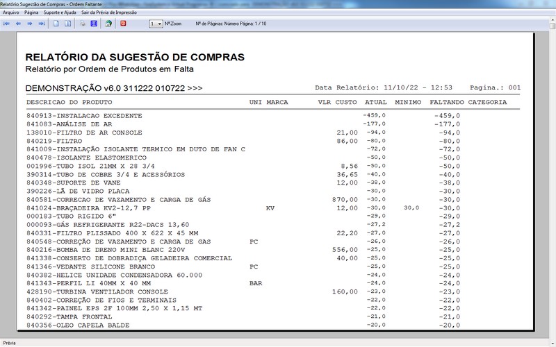 Programa OS Assistncia Tcnica para Refrigerao 6.0 Plus